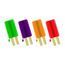 ICE POPS poster posters by teebag ICE POPS poster posters