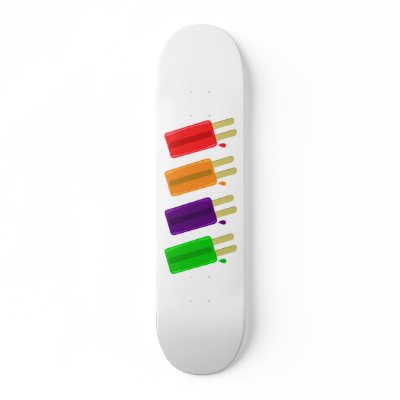 ICE POPS skateboard by teebag