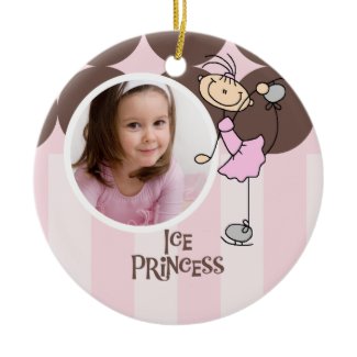 Ice Princess Figure Skating Ornament ornament