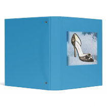 Ice Princess Lace Pumps Vinyl Binders