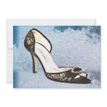 Ice Princess Lace Pumps Custom Announcement