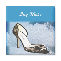 Ice Princess Lace Pumps Magnet