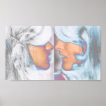 Ice princesses (lip stick girls) posters