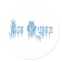 Reina del hielo (palabras azules congeladas) pegatinas by brianadragon Reina del hielo (palabras azules congeladas) pegatinas