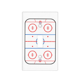 Ice Rink Diagram Hockey Game Companion Light Switch Cover