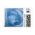 Ice Rose Flower Winter Wedding Postage Stamp