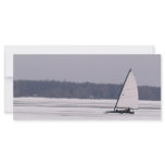 ice sailing rack card design