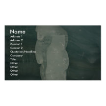 Ice Sculpture Of Bear Business Cards