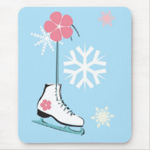 Ice Skate Mousepad