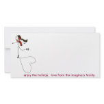 Ice Skater Photo Card