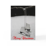 Ice Skates Christmas Card