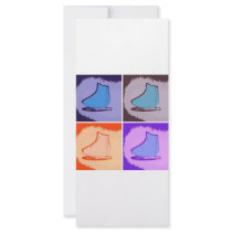 Ice Skates Custom Rack Card