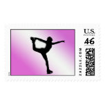 ice skating 1 stamp