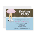 Ice Skating Birthday Invitation