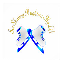 Ice Skating Brightens My Life posters