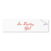 Ice Skating bumper stickers