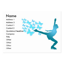 Ice Skating Business Card - Customizable!