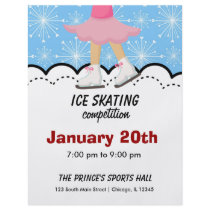 Ice Skating Competition Flyers