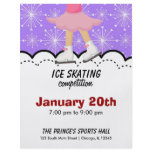 Ice Skating Competition (Purple) Flyer Design