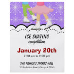 Ice Skating Competition (Purple) Flyers