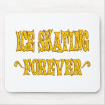 Ice Skating Forever Mouse Pads