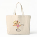Ice Skating Girl Canvas Bags Ice Skating Girl Canvas Bags