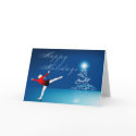 Ice Skating Greeting Card