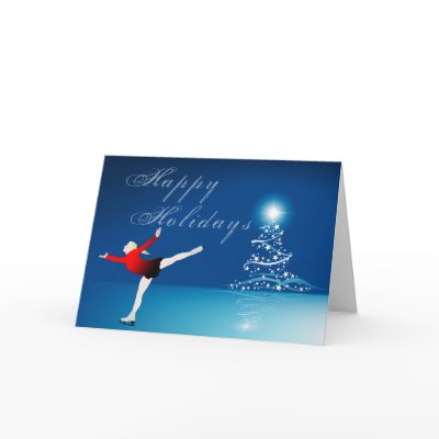 Ice Skating Greeting Card by skatingislife