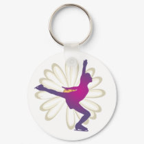 Ice Skating keychain by artisticsport Ice Skating keychain