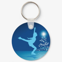 Ice Skating Keychain by skatingislife Ice Skating Keychain