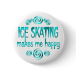 Ice Skating Makes Me Happy Pin