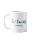 ICE SKATING mugs by HobbiesLeisure ICE SKATING mugs
