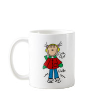 Ice Skating On A Cold Winter Day Mug
