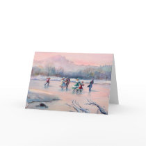 ICE SKATING PARTY by SHARON SHARPE cards