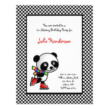 Ice Skating Party Invitation