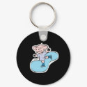 ice skating pig keychains by doonidesignsanimals ice skating pig keychains