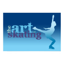 Ice Skating Poster posters