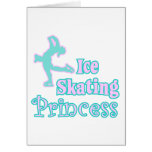 ice skating princess greeting cards