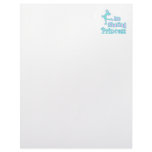 ice skating princess letterhead design