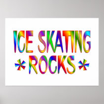 ICE SKATING ROCKS PRINT