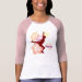 Ladies 3/4 Sleeve Raglan (Fitted)