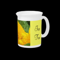 Ice Tea Pitchers Summer Yellow Sunflowers pitchers