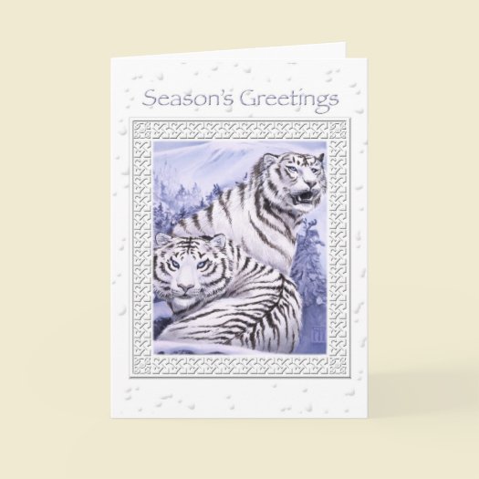 Ice Tigers Christmas Card