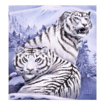 Ice Tigers print
