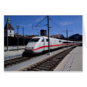 ICE train in Cologne in Germany cards by ANGELHELEN ICE train in Cologne in Germany cards