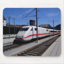 ICE train in Cologne in Germany Mouse Pad