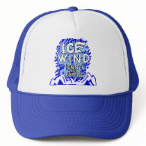 Ice Wind - Trucker Hat by thesquidshop Ice Wind - Trucker Hat
