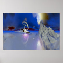 Ice World Serpent Print