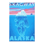 Iceberg Cross-Section - Skagway, Alaska Gallery Wrapped Canvas