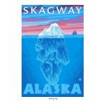 iceberg, crosssection, skagway, alaska, original,